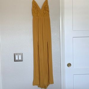 Yellow Maxi Dress